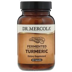 Куркума Ферментированная, Fermented Turmeric, Dr. Mercola, 60 капсул