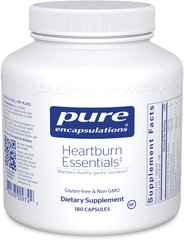 Heartburn Essentials, Pure Encapsulations, 180 Capsules