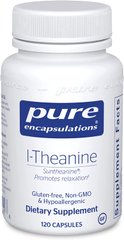 L-Тианин (теанин), l-Theanine, Pure Encapsulations, 60 капсул