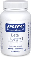 Бета-Ситостерол, Beta-Sitosterol, Pure Encapsulations, 90 капсул