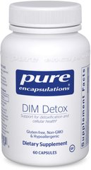 DIM Detox, Pure Encapsulations, 60 capsules