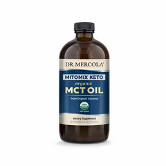Кокосовое масло MCT, KETO Organic MCT Oil, Dr. Mercola, 473 мл