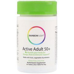 Мультивитамины 50+, Rainbow Light, 30 таблеток