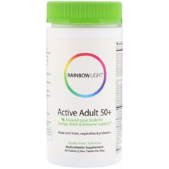 Мультивитамины 50+, Rainbow Light, 90 таблеток