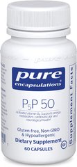 Витамин B6 (Пиридоксаль-5-Фосфат), P5P 50 (vitamin B6), Pure Encapsulations, 60 капсул