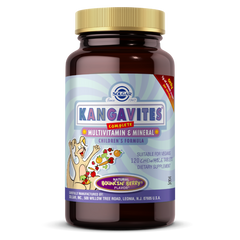 Витамины для Детей, Kangavites, Solgar, Кангавитс, Ягоды, 120 таблеток