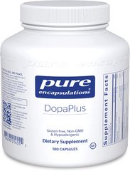 Всесторонняя Поддержка Допамина, DopaPlus, Pure Encapsulations, 180 капсул