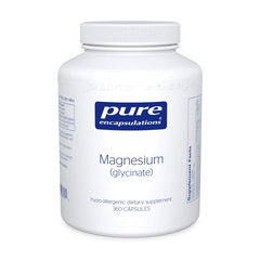 Магний (глицинат), Magnesium (glycinate), Pure Encapsulations, 360 капсул