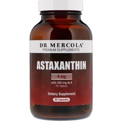 Астаксантин, Dr. Mercola, 90 капсул