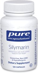 Силимарин, Silymarin, Pure Encapsulations, 120 капсул