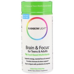 Витамины для Мозга Подростков, Rainbow Light, 90 т.