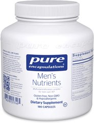Поливитамины / Минеральный Комплекс для Мужчин старше 40, Men's Nutrients, Pure Encapsulations, 180 капсул