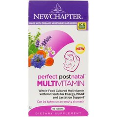 Мультивитаминный Комплекс Постнатальный, Postnatal MultiVitamin, New Chapter, 96 таблеток