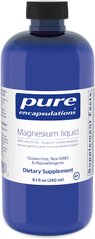 Магний (жидкость), Magnesium liquid, Pure Encapsulations, 240 мл