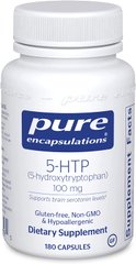 5-HTP (5-Гидрокситриптофан), Pure Encapsulations, 100 мг, 180 капсул