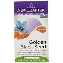 Черный Тмин, Golden Black Seed, New Chapter, 30 капсул